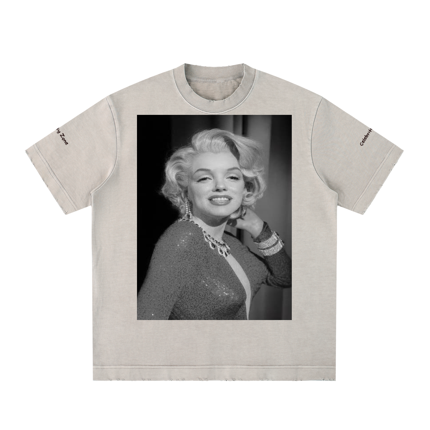Heavyweight Vintage Washed Frayed T-Shirt