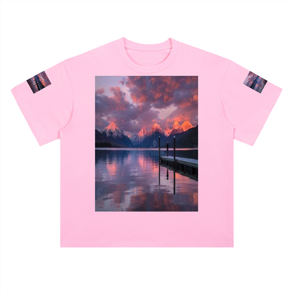 Heavyweight Drop Shoulder Cotton T-Shirt