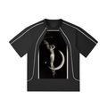 Contrast Stitch Raglan T-Shirt