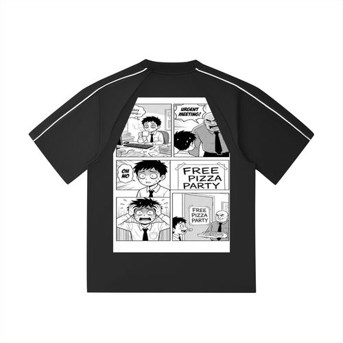 Contrast Stitch Raglan T-Shirt