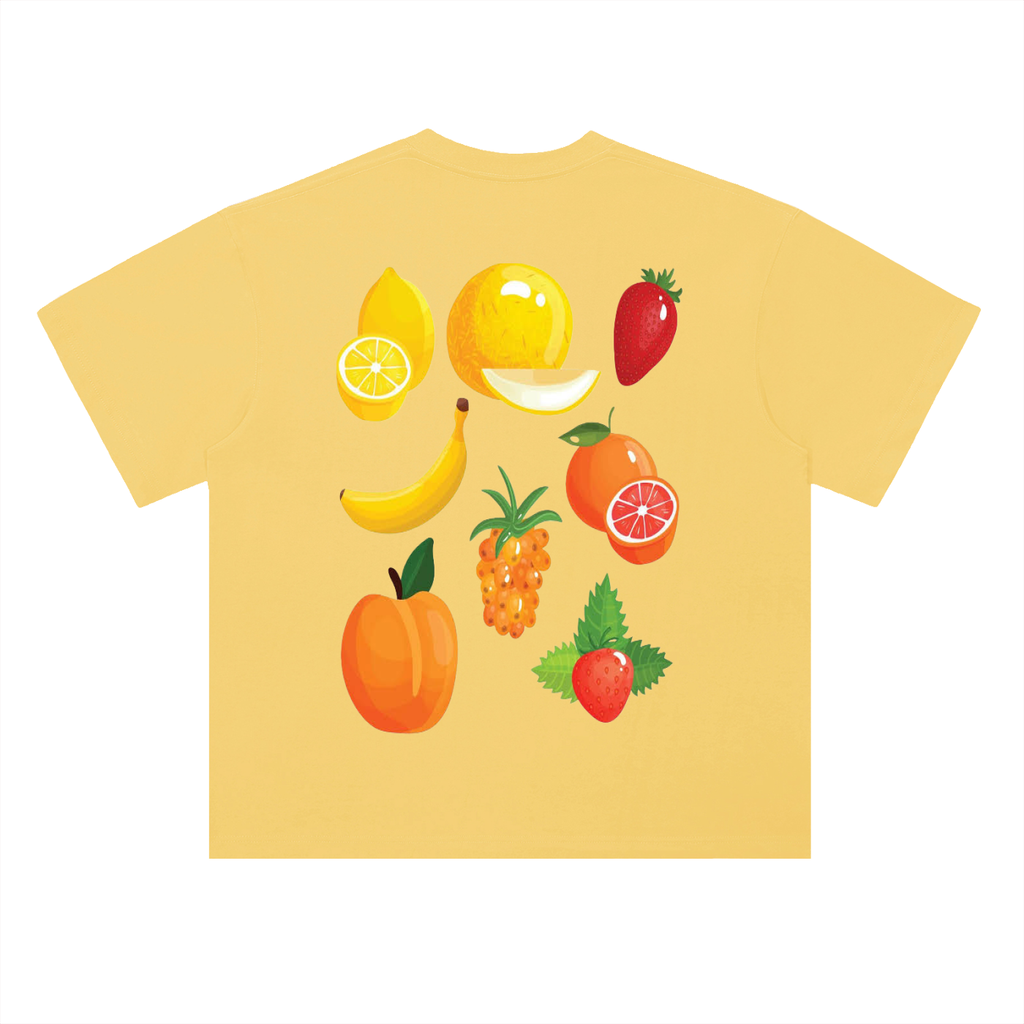 Heavyweight Drop Shoulder Cotton T-Shirt