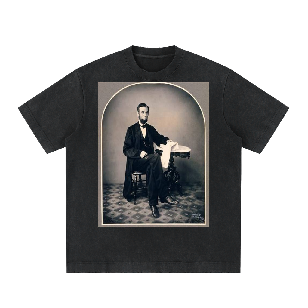 Heavyweight Vintage Washed Frayed T-Shirt