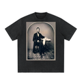 Heavyweight Vintage Washed Frayed T-Shirt