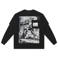 Layered Long Sleeve Oversized Tee