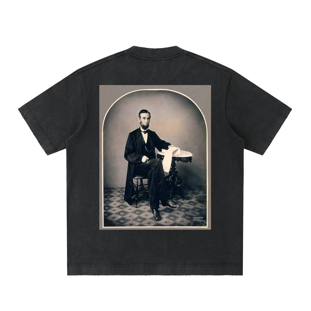Heavyweight Vintage Washed Frayed T-Shirt