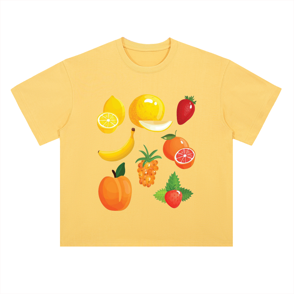 Heavyweight Drop Shoulder Cotton T-Shirt